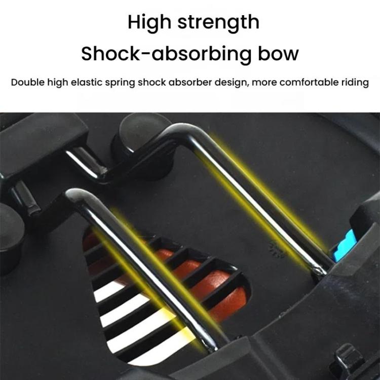 FMFXTRA Thickened Bicycle Saddle Mountain Bike Shaped Saddle