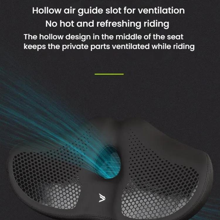 FMFXTRA Thickened Bicycle Saddle Mountain Bike Shaped Saddle