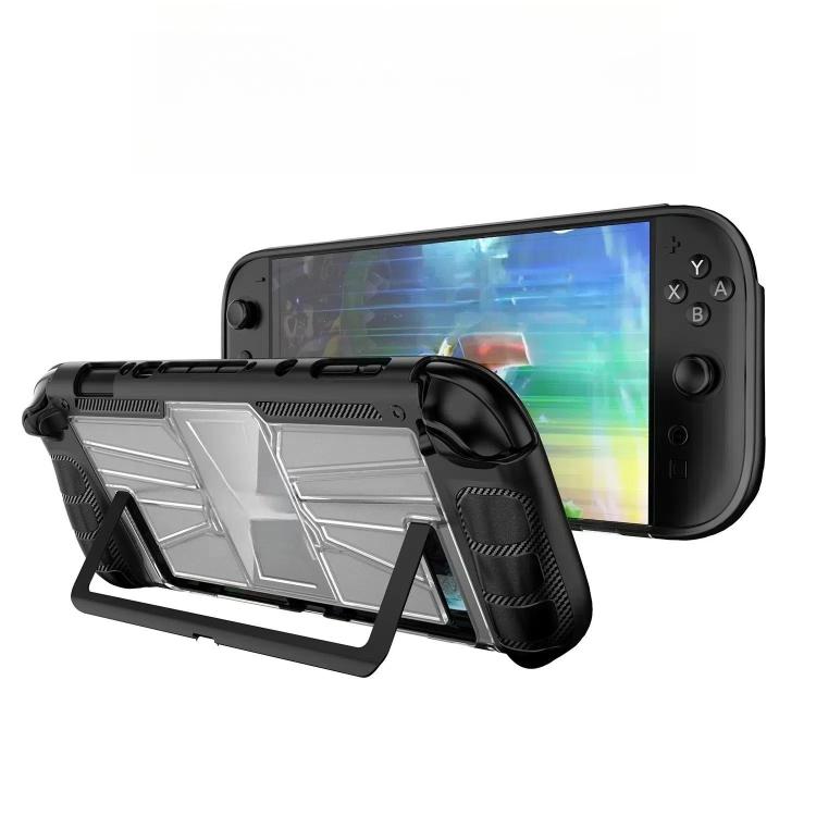 For Nintendo Switch 2 Game Console TPU + PC One-piece Case Shockproof Shell