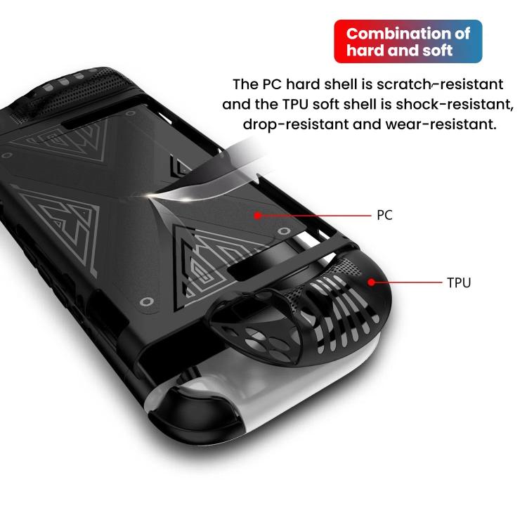 For Nintendo Switch 2 PC + TPU Split Cover With Panel Set Protective Shell