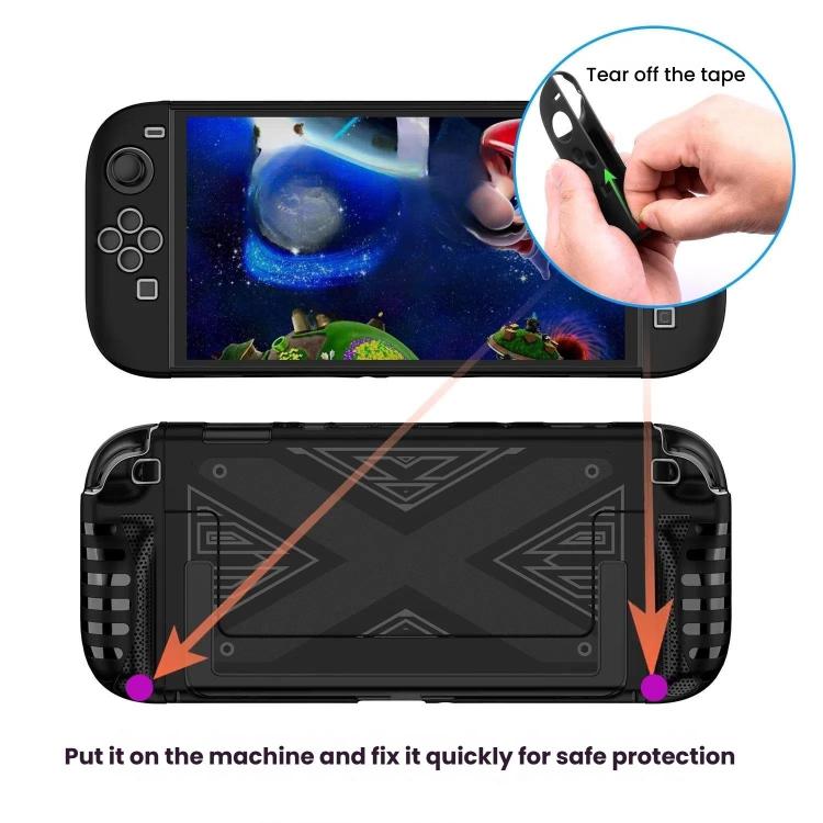 For Nintendo Switch 2 PC + TPU Split Cover With Panel Set Protective Shell