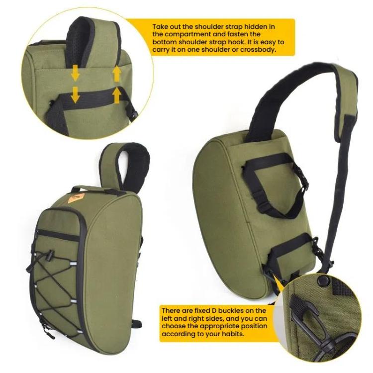 BELIROW Bicycle Rack Tail Bag Folding Bike Quick Release Pannier Bag