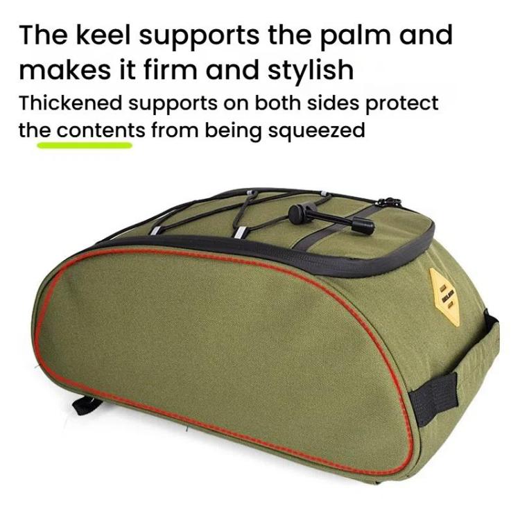 BELIROW Bicycle Rack Tail Bag Folding Bike Quick Release Pannier Bag