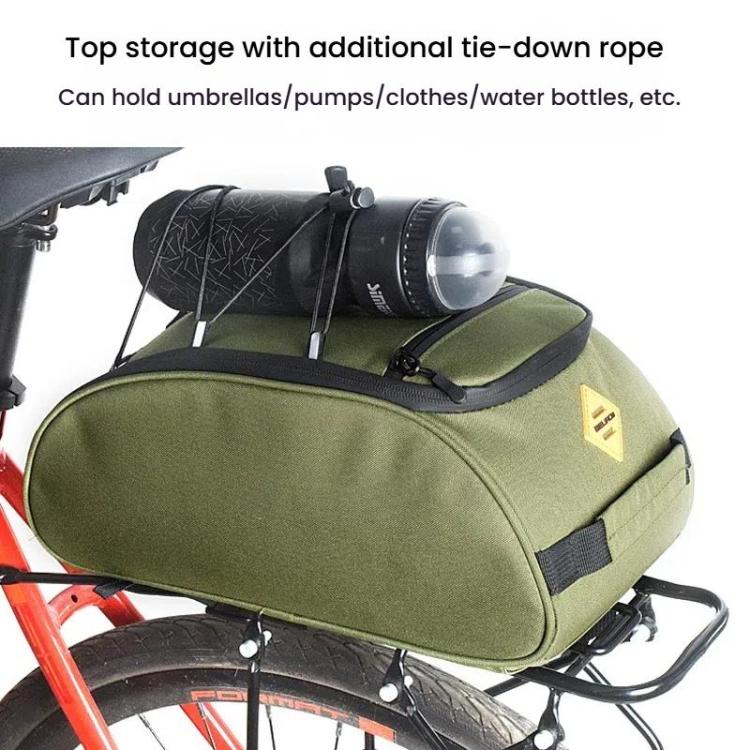 BELIROW Bicycle Rack Tail Bag Folding Bike Quick Release Pannier Bag