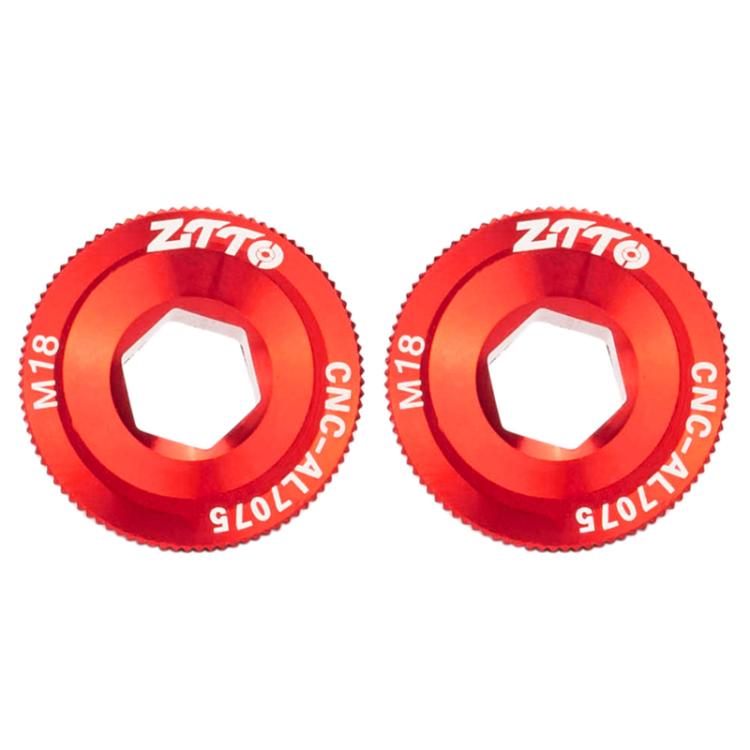 2pcs ZTTO Bicycle Aluminum Alloy Crank Cover Mountain Bike Crank Screws