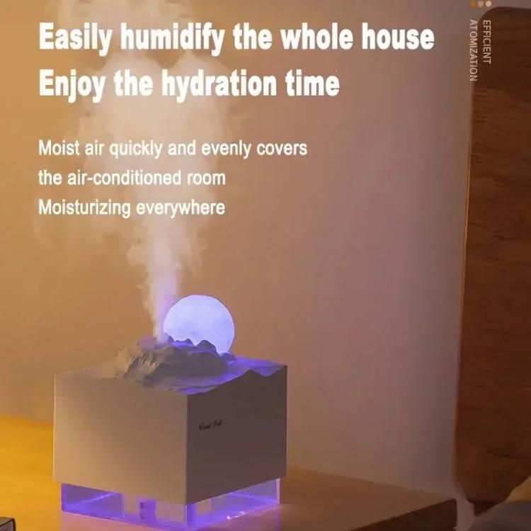 Moonfall Humidifier Aroma Diffuser Large Fog With Night Light Desktop Ornament