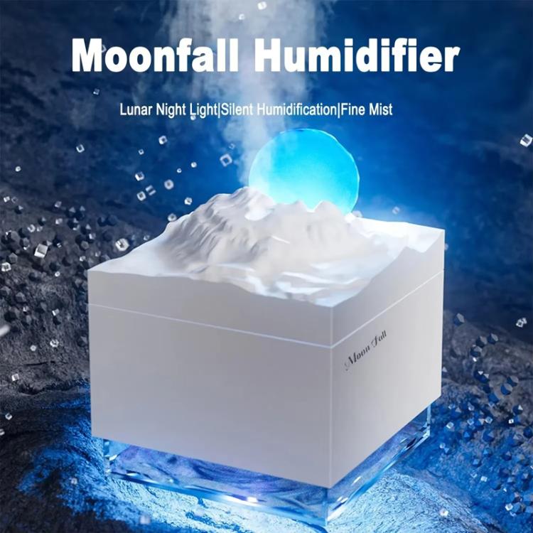 Moonfall Humidifier Aroma Diffuser Large Fog With Night Light Desktop Ornament