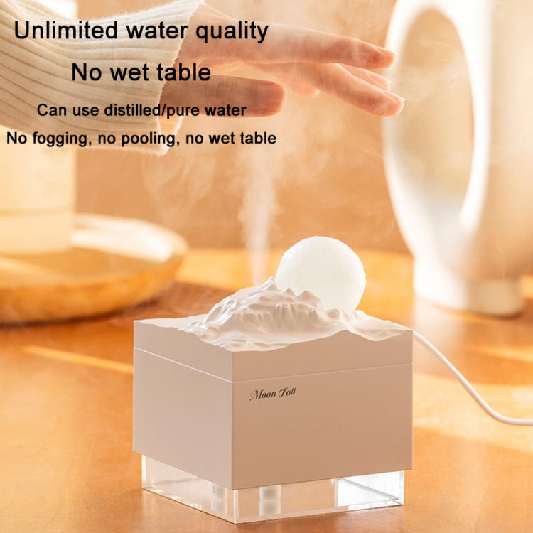 Moonfall Humidifier Aroma Diffuser Large Fog With Night Light Desktop Ornament