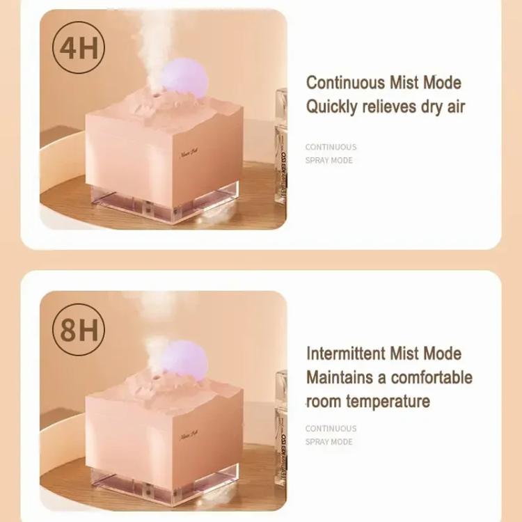 Moonfall Humidifier Aroma Diffuser Large Fog With Night Light Desktop Ornament