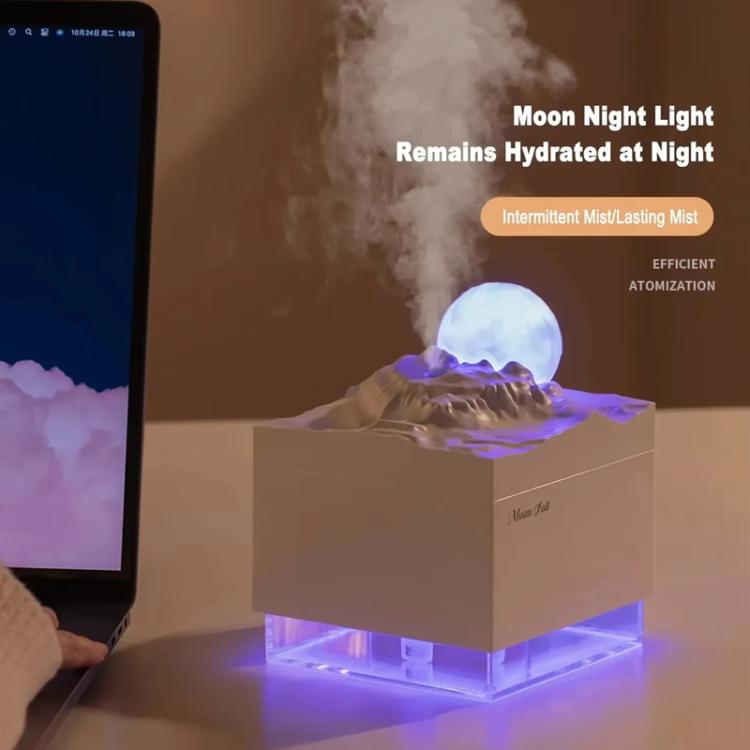 Moonfall Humidifier Aroma Diffuser Large Fog With Night Light Desktop Ornament