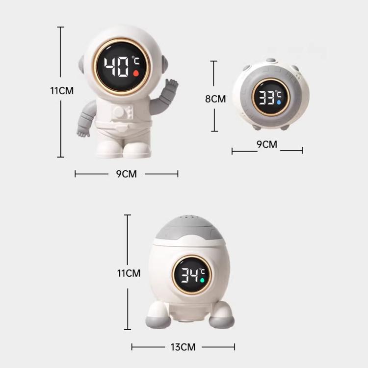 LED Screen IPX9 Waterproof Baby Bath Smart Electronic Thermometer