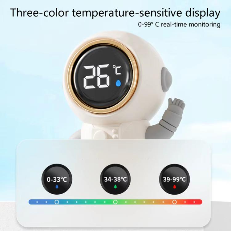 LED Screen IPX9 Waterproof Baby Bath Smart Electronic Thermometer