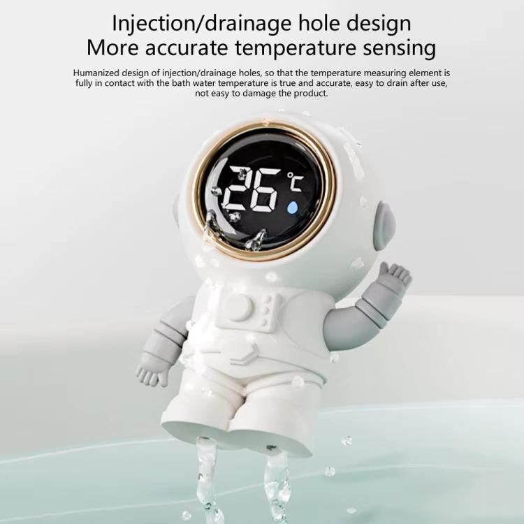 LED Screen IPX9 Waterproof Baby Bath Smart Electronic Thermometer