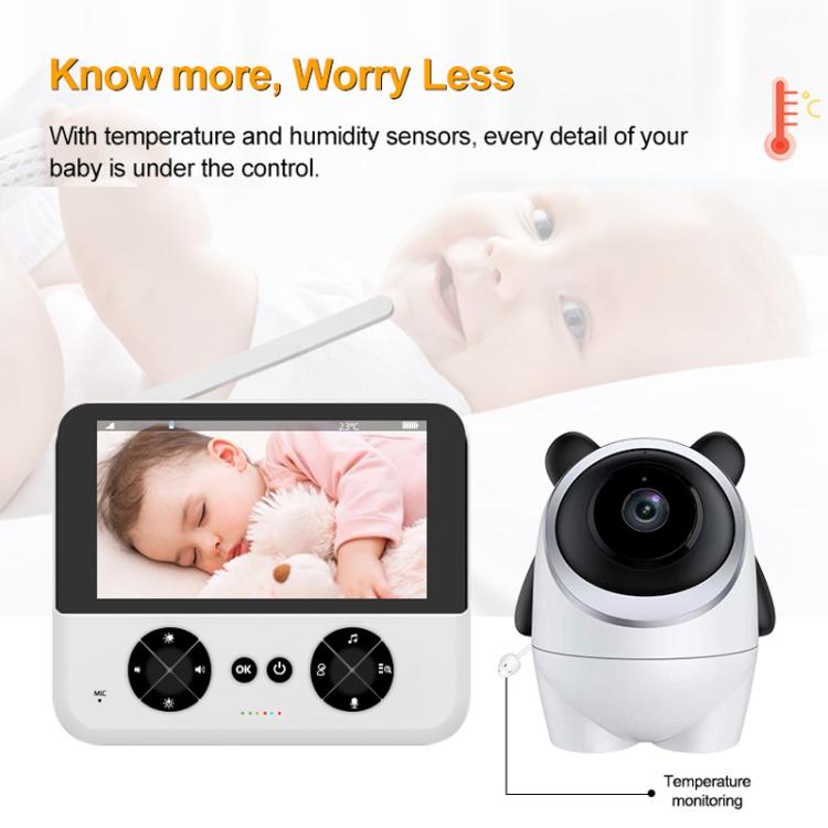4.3 Inch IPS HD Display 720P Baby Monitor