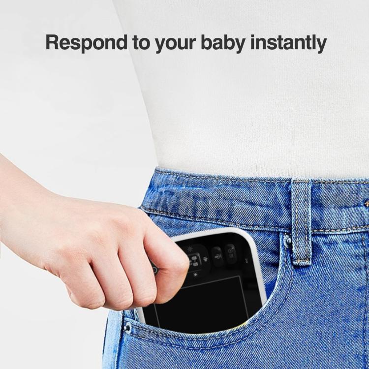 5 inch LCD Screen Auto Night Vision Baby Monitor