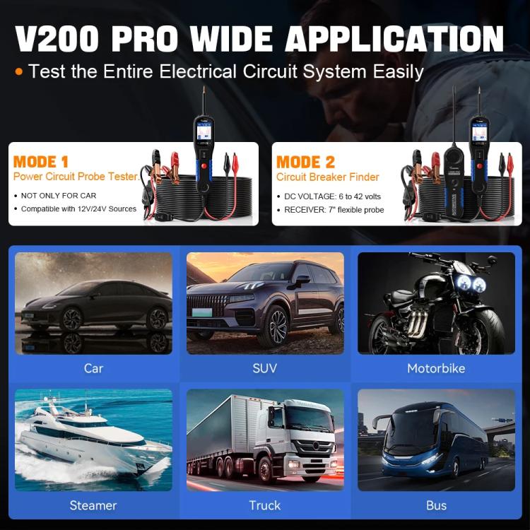 VDIAGTOOL Automobile Circuit Fault Detector Repair Tool