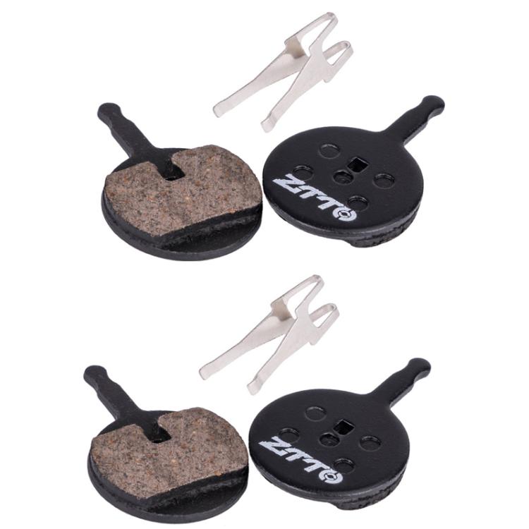 2pairs ZTTO Bicycle Disc Braking Pads Mountain Bike Semi-Metallic Resin Brake Pads