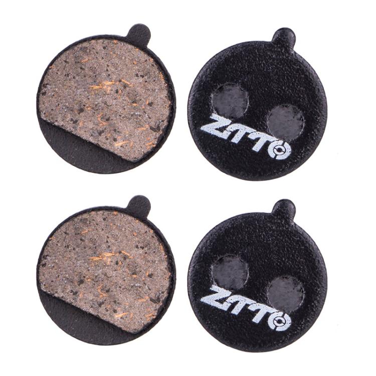 2pairs ZTTO Bicycle Disc Braking Pads Mountain Bike Semi-Metallic Resin Brake Pads