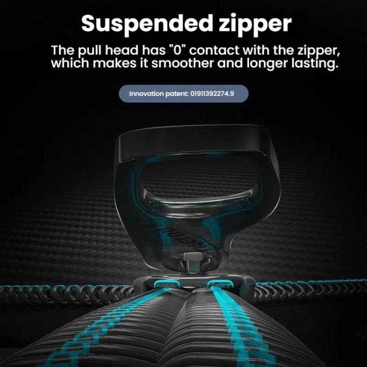 Men Expandable Waterproof Lightweight Laptop Backpack With Floating Zipper