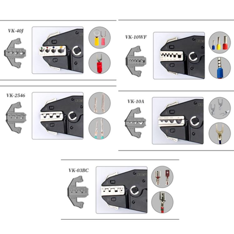 Quick Change Nine Inch Crimping Pliers Toolbox Combo Set