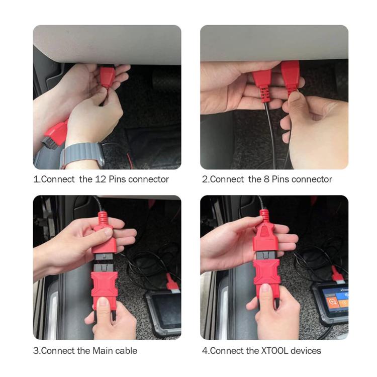 Xtool FCA 12+8 Connector Cable Adapter For Chry