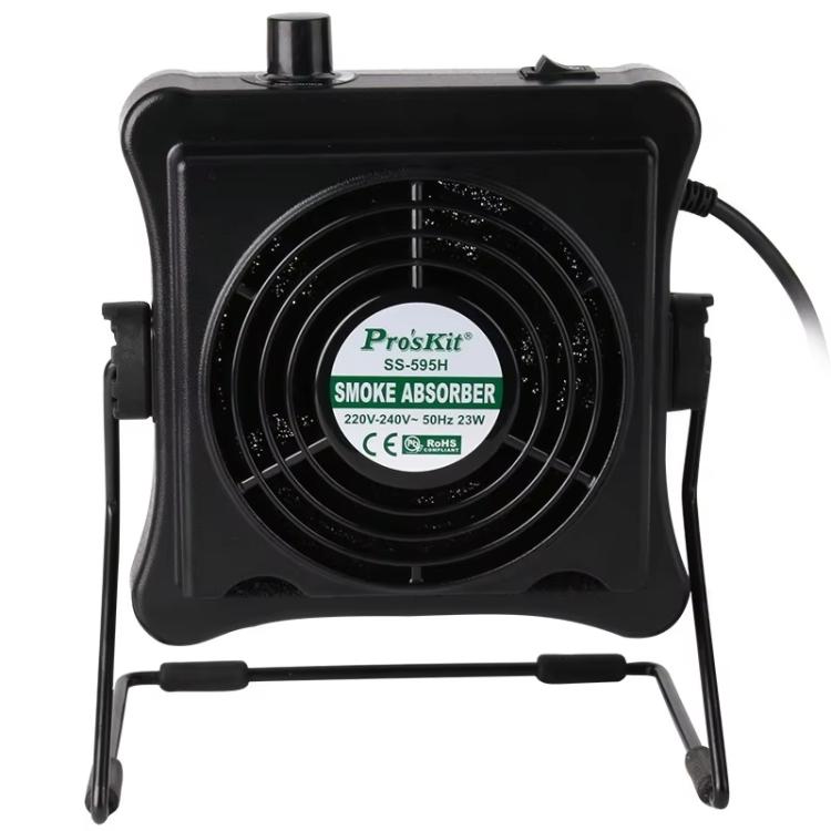 ProsKit SS-595H  Soldering Fume Extractor With Blowing/Suction, Adjustable Wall/Desk Mount -