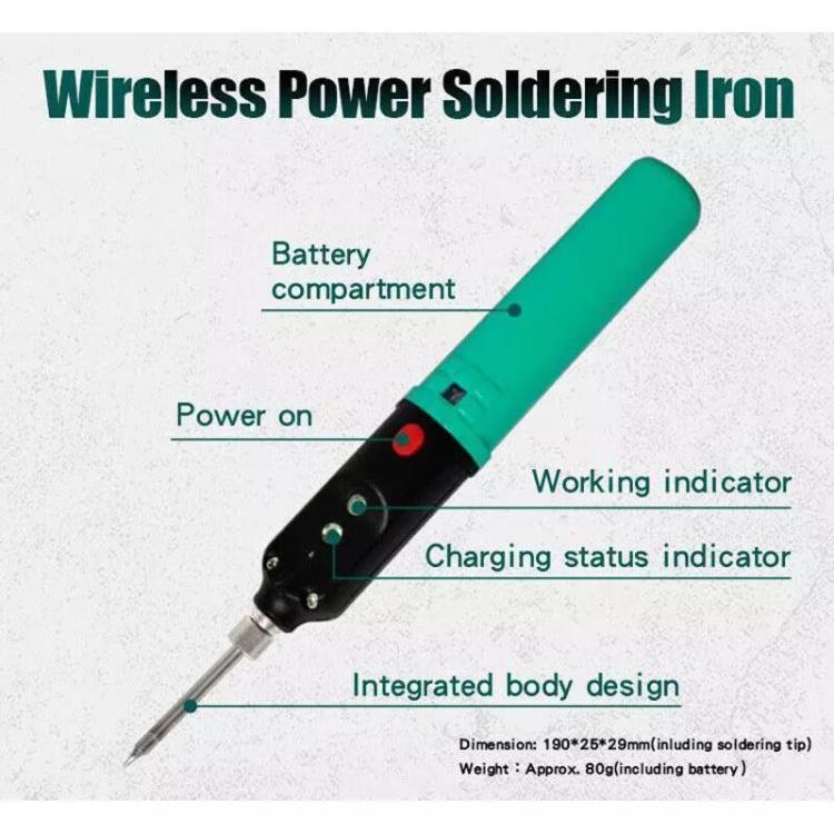 ProsKit SI-B166 8W  Wireless Charging Soldering Iron 500 Degrees Celsius  Max Temperature