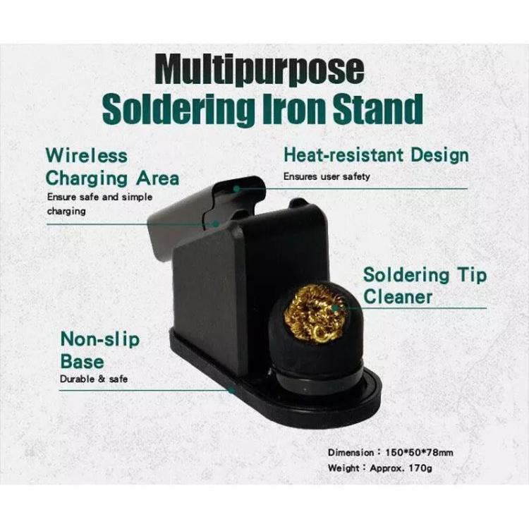 ProsKit SI-B166 8W  Wireless Charging Soldering Iron 500 Degrees Celsius  Max Temperature