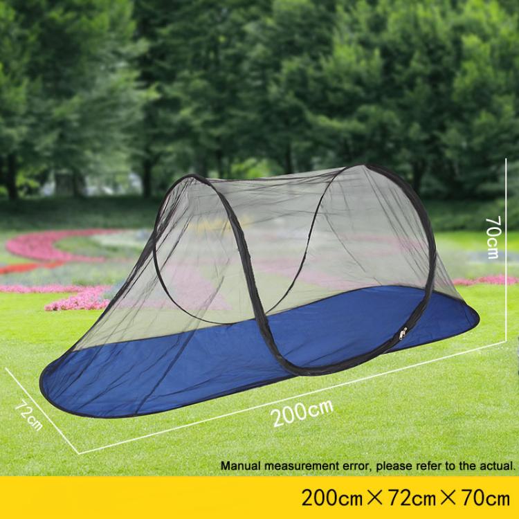 Outdoor Camping Mosquito Net Tent Portable Boat Type No-Installation Hand-Thrown Travel Mosquito Net