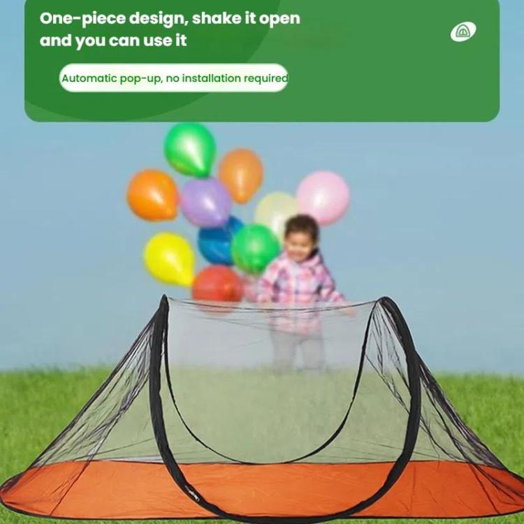 Outdoor Camping Mosquito Net Tent Portable Boat Type No-Installation Hand-Thrown Travel Mosquito Net