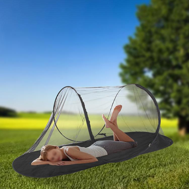 Outdoor Camping Mosquito Net Tent Portable Boat Type No-Installation Hand-Thrown Travel Mosquito Net
