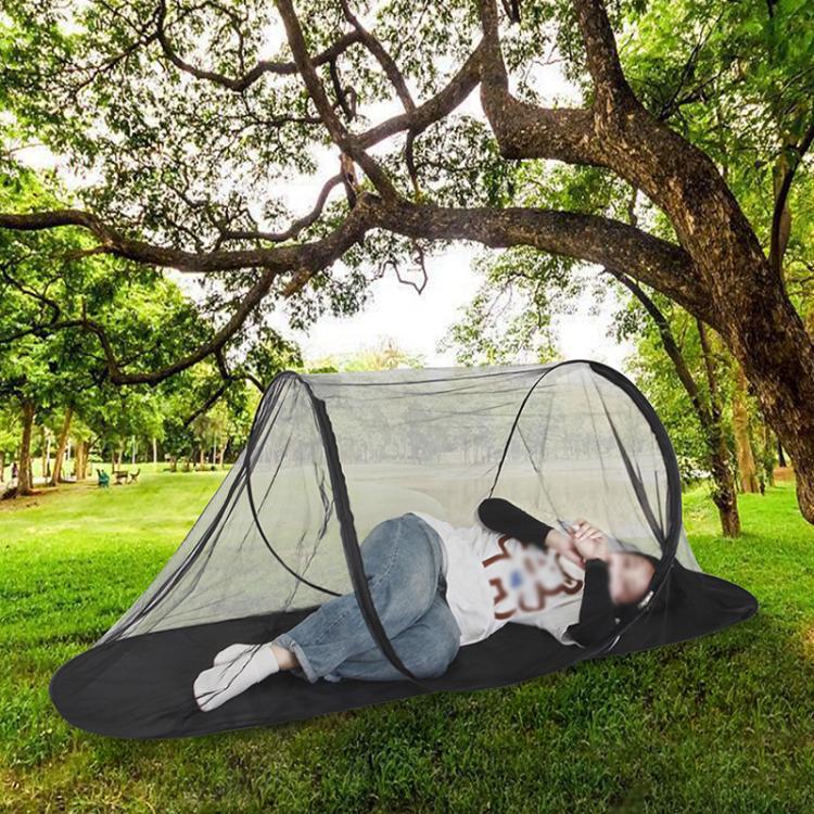 Outdoor Camping Mosquito Net Tent Portable Boat Type No-Installation Hand-Thrown Travel Mosquito Net
