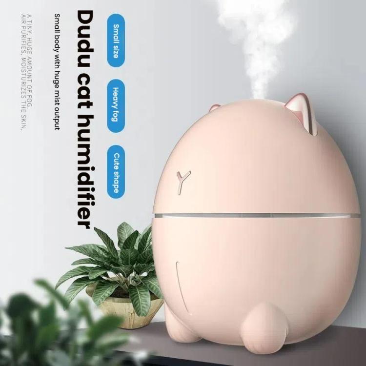 Cute Cats Portable Humidifier Mini USB Home Mute Bedroom Office Desktop Air Humidifier
