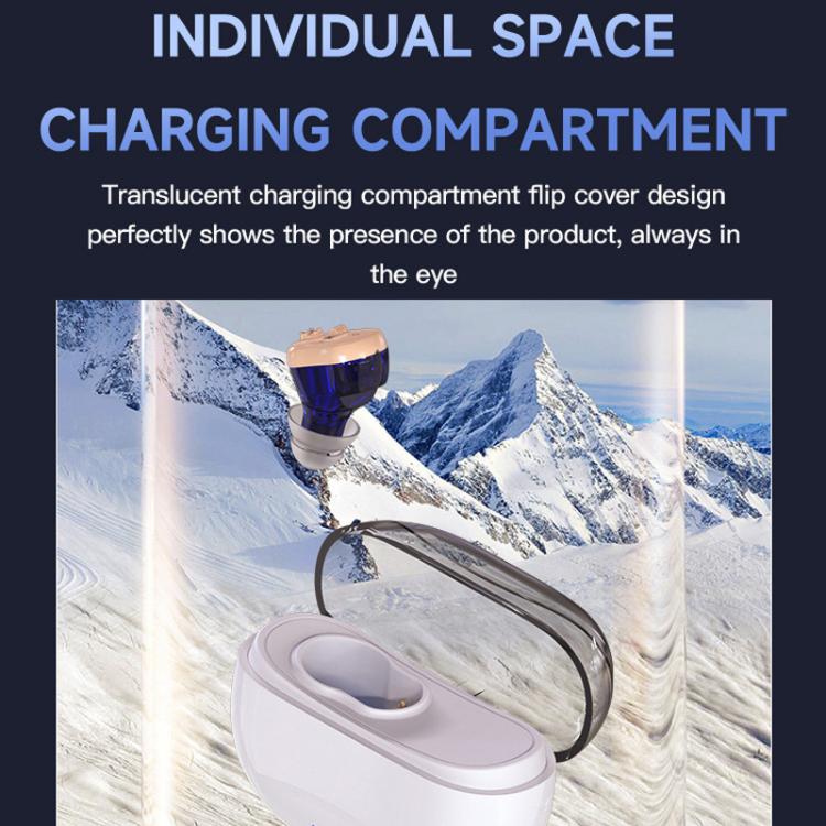 Elderly Hearing Aids In-Ear Sound Amplifier Stand-Alone Sound Collector Invisible Hearing Aids