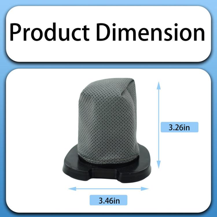 2pcs For Shark CH701 Vacuum Cleaner Part Replaceable Washable High Efficiency Cleaning Filter Cartridge