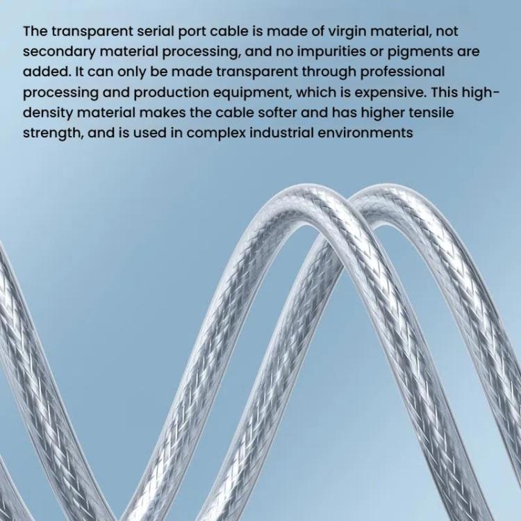 DTECH  DT-5011 USB 2.0 to RS232 Serial Adapter Cable, FT232 & ZT213 Dual-Chip with LED Indicator