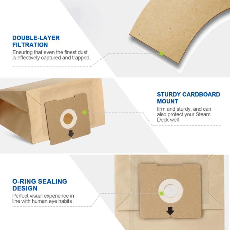 2pcs For Bissell 4122 / 2154A Vacuum Cleaner Dust Collecting Paper Bags Dust Filter Bags