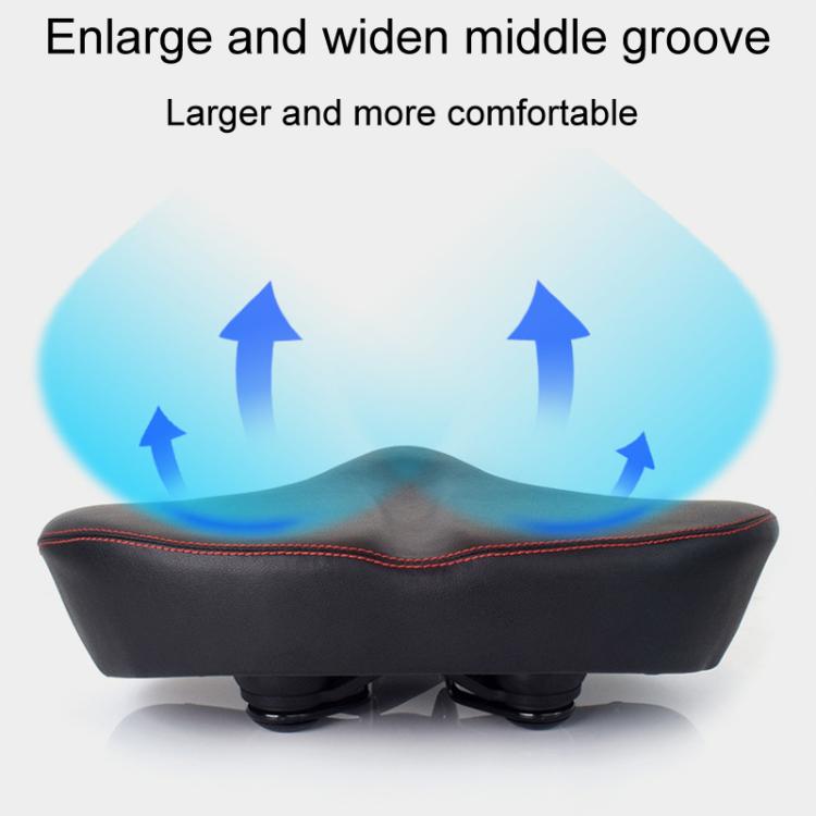 FMFXTRA FU-3501 Electrical Bike Enlarged And Thicked Seat Cushion Bike Universal Waterproof Cushion