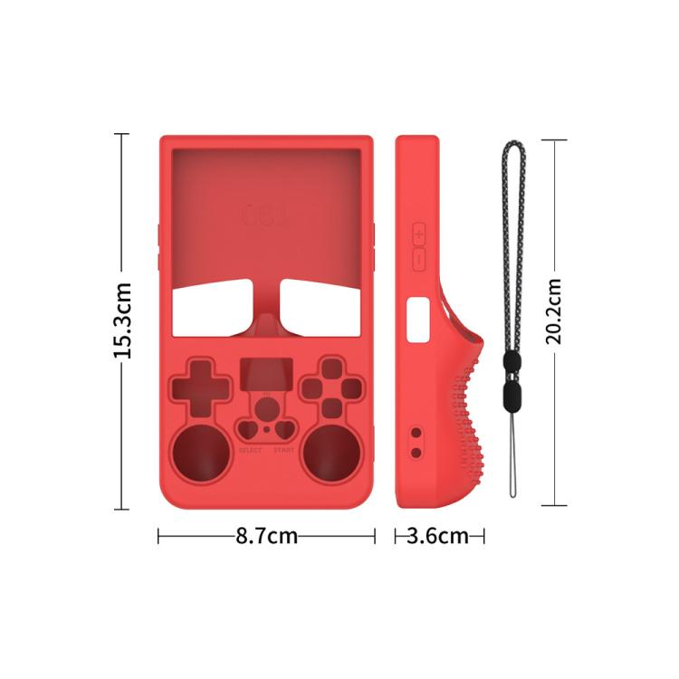 For R36 MAX Handheld Game Consoles Dustproof Silicone Protective Cover