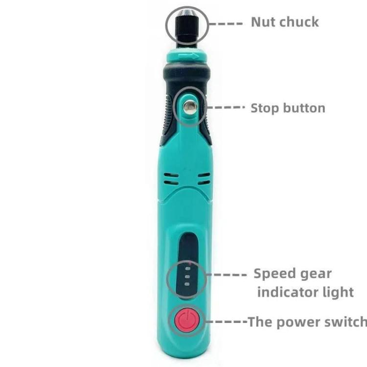 Mini USB Charging 3-speed Electric Grinder Carving Pen DIY Painting Cutting Drilling Micro Electric Drill