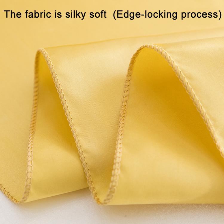 Hotel Wedding Tablecloth Decorative Polyester Sateen Coffee Table Runner Sateen Desk Flag