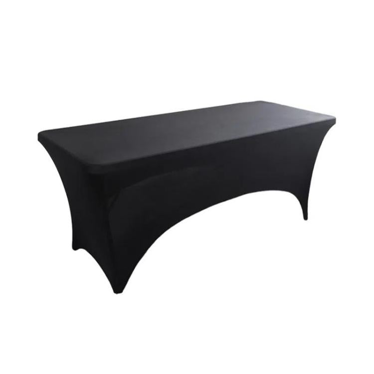 Rectangular Elastic Table Cover Hotel Restaurant Wedding Banquet Party Long Table Decoration Tablecloth