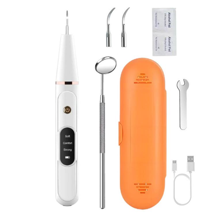 Pet Ultrasonic Teeth Cleaner Dog Tooth Brushing Kit Plaque Tartar Remover Dental Care Tool