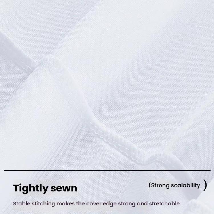 Elastic Spandex Table Cover Hotel Wedding Decor Solid Color Cocktail Round Bottom Bar Cover