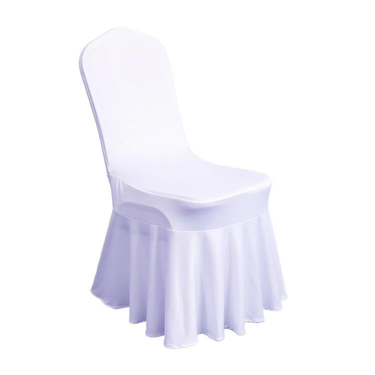 Stretch Chair Cover Hotel Wedding Decoration Solid Color Spandex Sundress Chair Cover