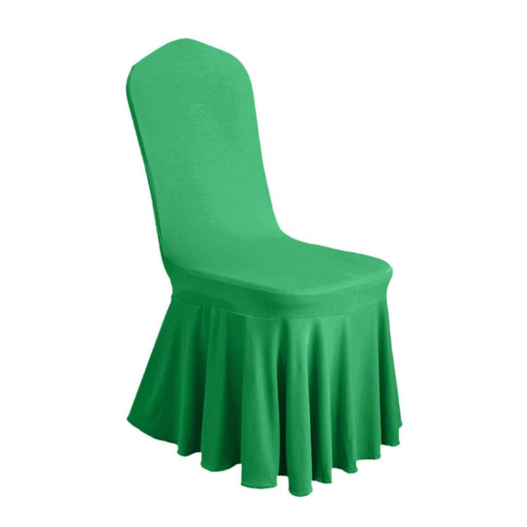 Stretch Chair Cover Hotel Wedding Decoration Solid Color Spandex Sundress Chair Cover