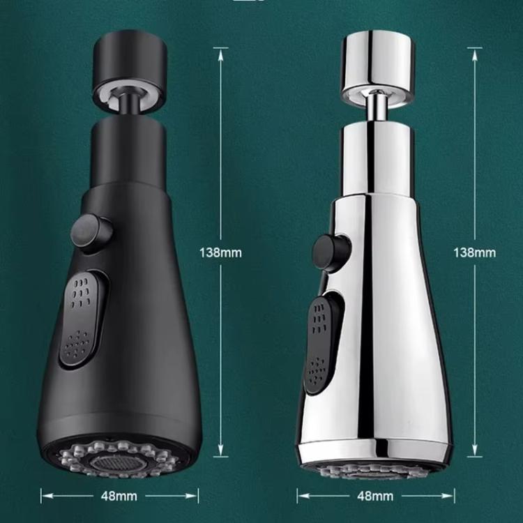 Kitchen Universal Faucet Extender Sink Connector Spout Swivel Faucet Splash Guard