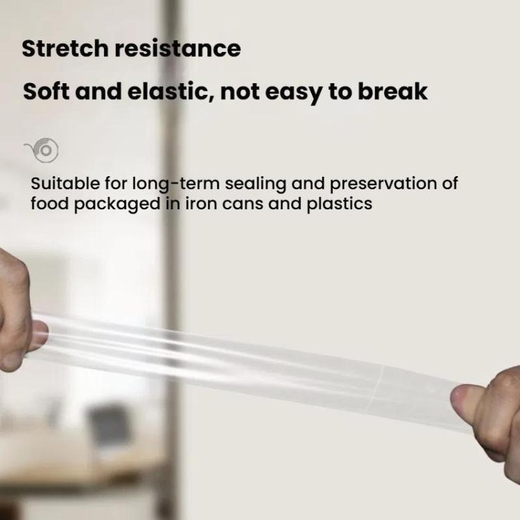 PVC Food Can Sealing Film Transparent Seamless Tape