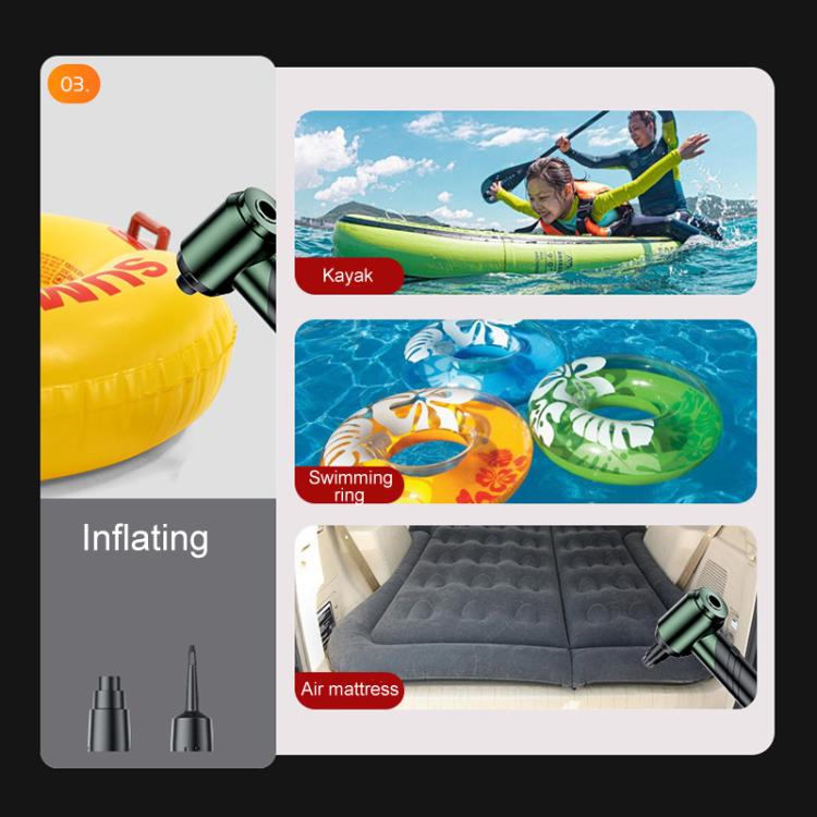 SUITU ST-6670 Handheld Small Brushless Suction Power Foldable Cordless Car Vacuum Cleaner