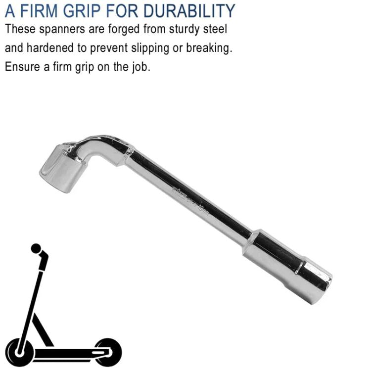 For INOKIM OXO OX Electrical Scooter 19mm L-Shaped Open-End Socket Wrench For Fixing The Motor Nut